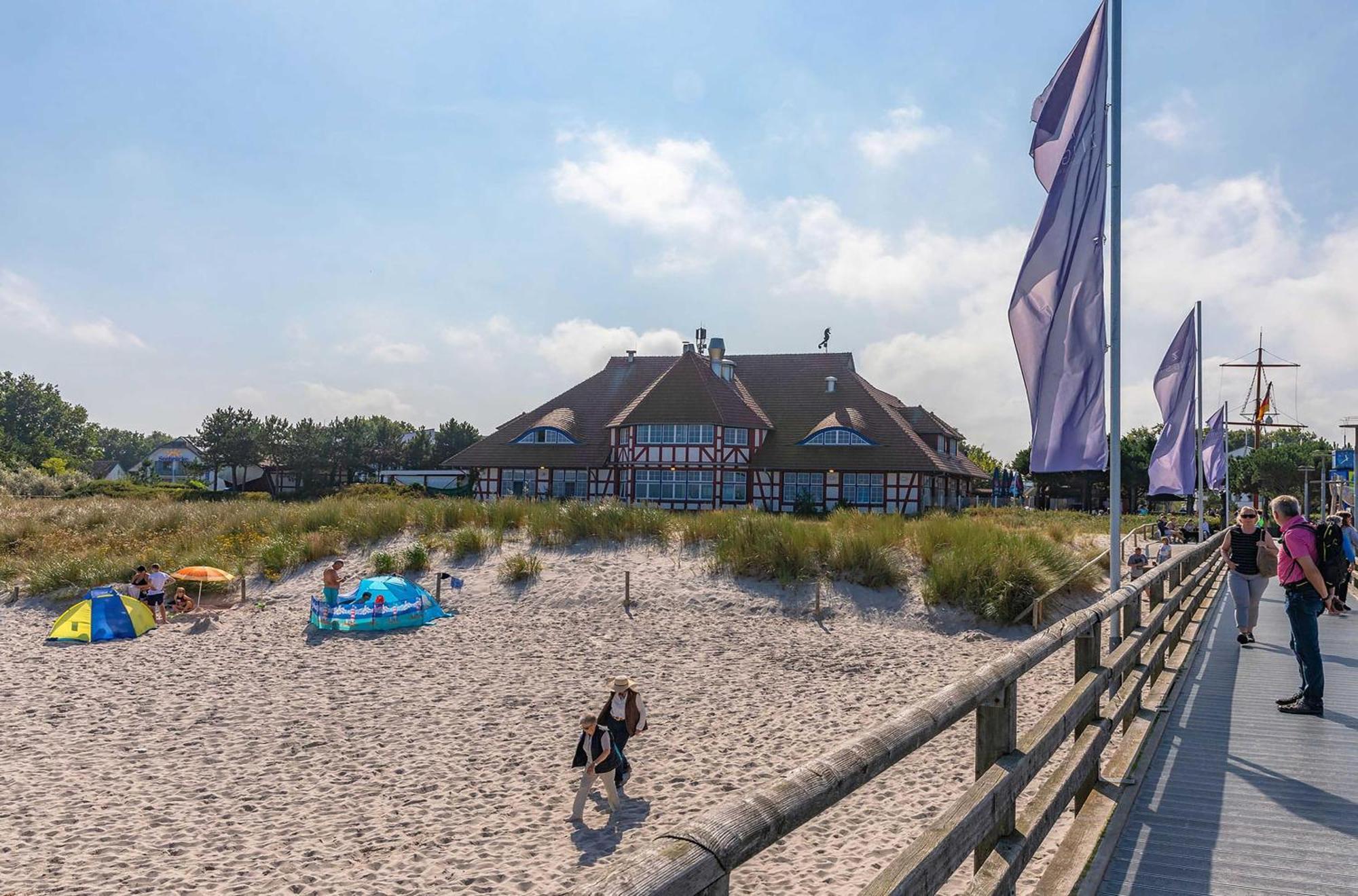 Seebaer Mit Terrasse Ostseeheilbad Ostseeheilbad Zingst Exterior foto