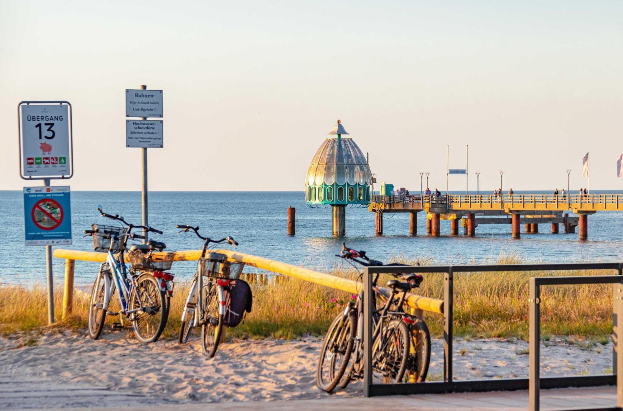 Seebaer Mit Terrasse Ostseeheilbad Ostseeheilbad Zingst Exterior foto